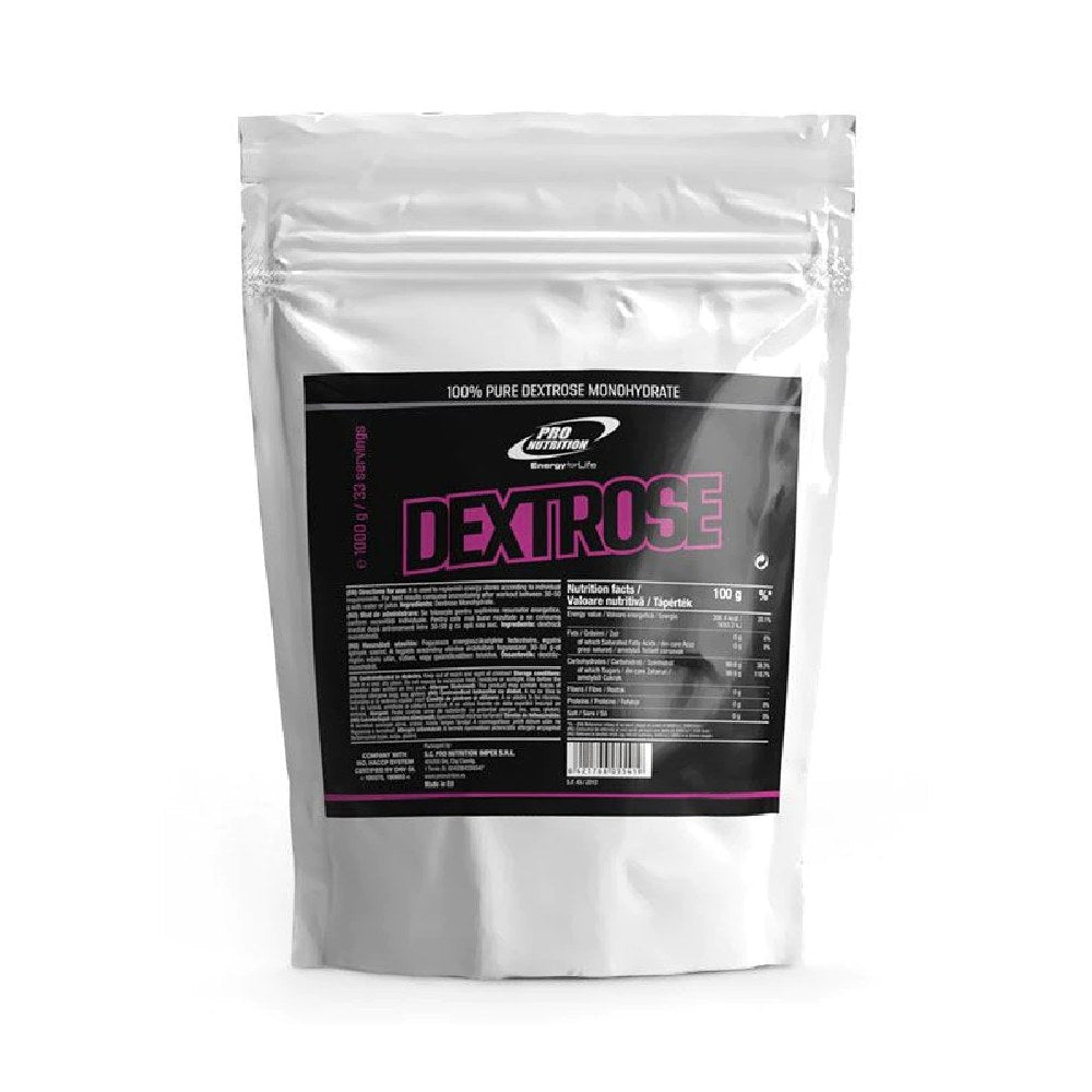 Carbohidrati | Dextroza, pudra, 1 kg, Pro Nutrition, Supliment alimentar pentru energie 0