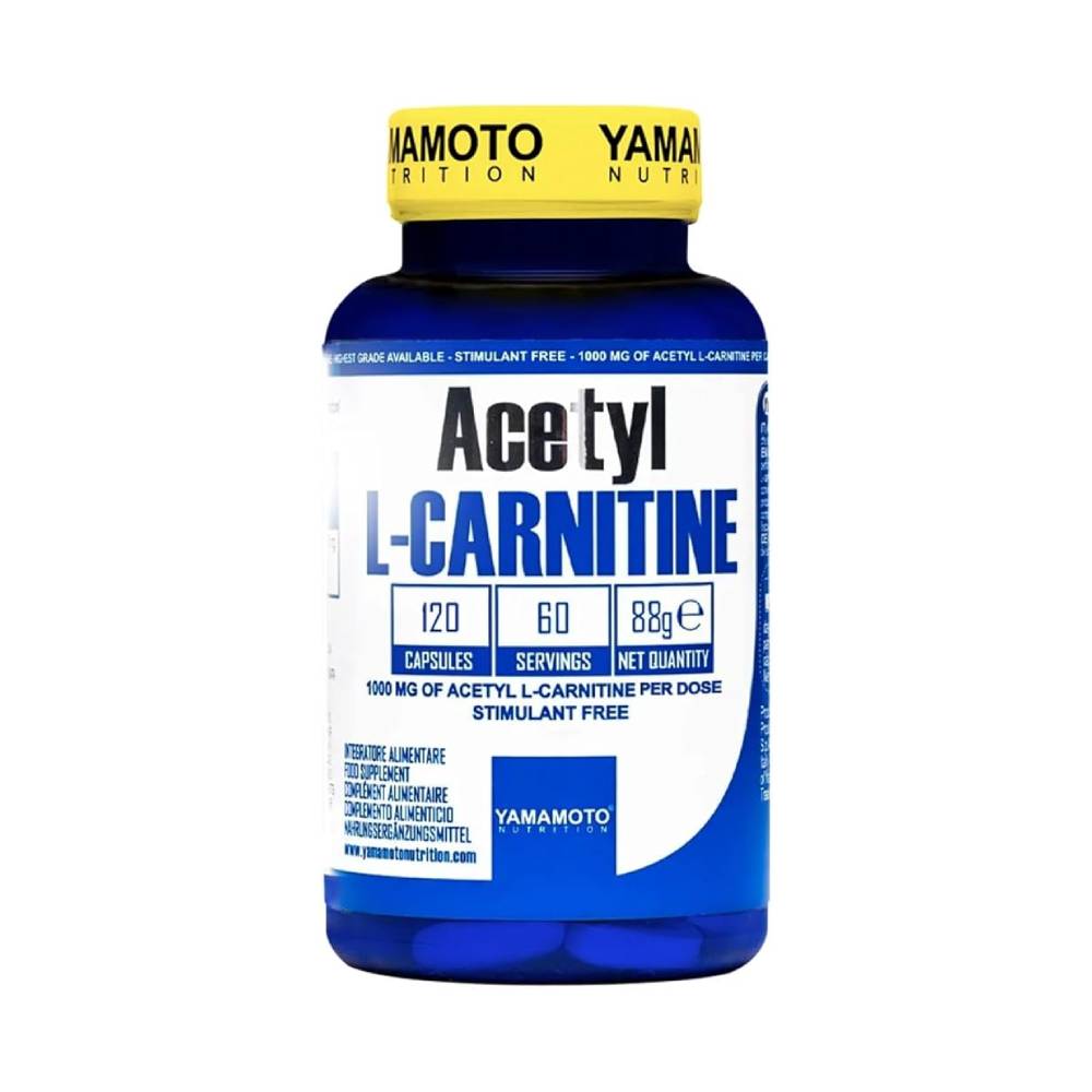 Acetil L - Carnitina 1000mg, 120 capsule, Yamamoto , Supliment slabire 1