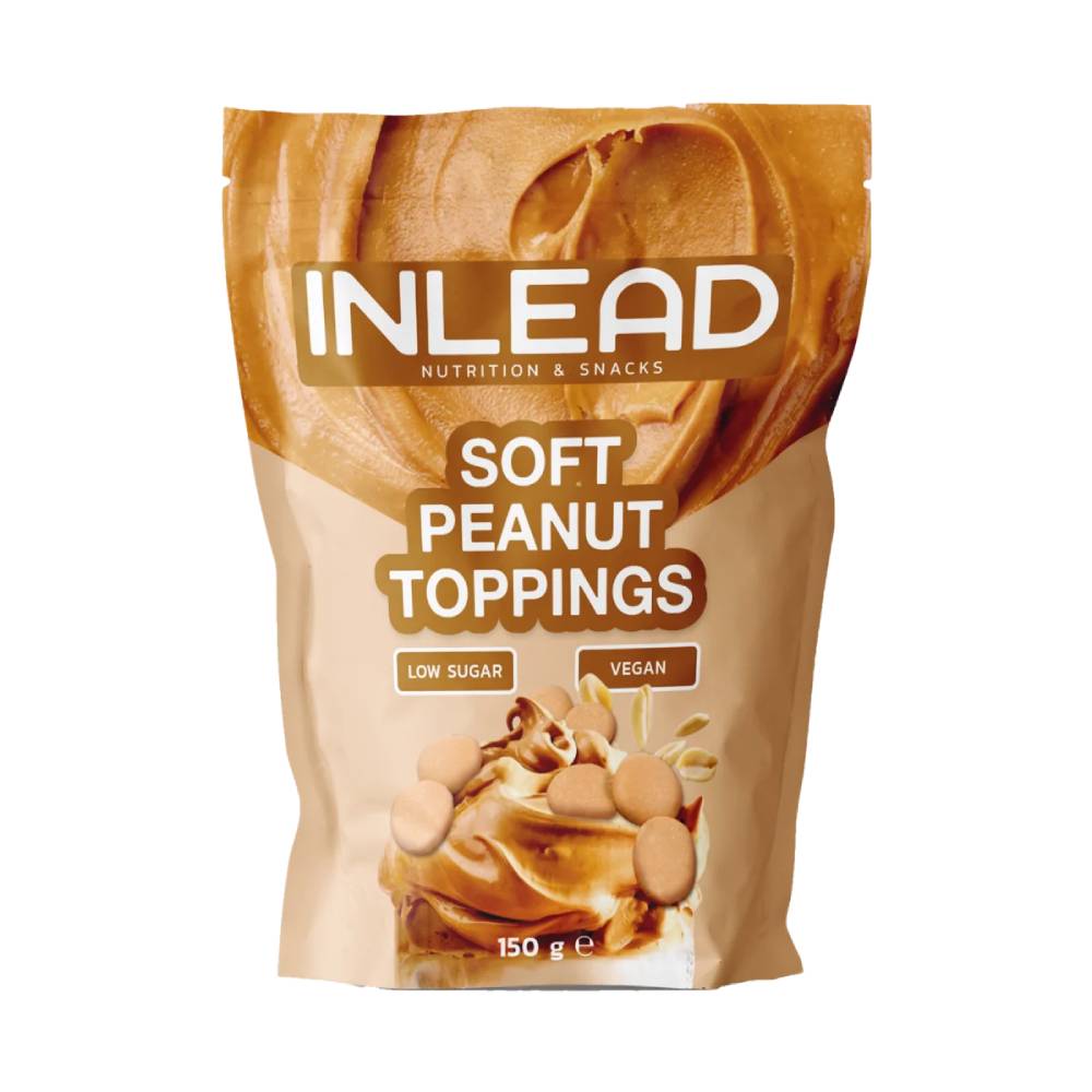 Black Friday - Reduceri Soft Peanut Toppings, 150g, Inlead, Topping pentru deserturi Promotie 1