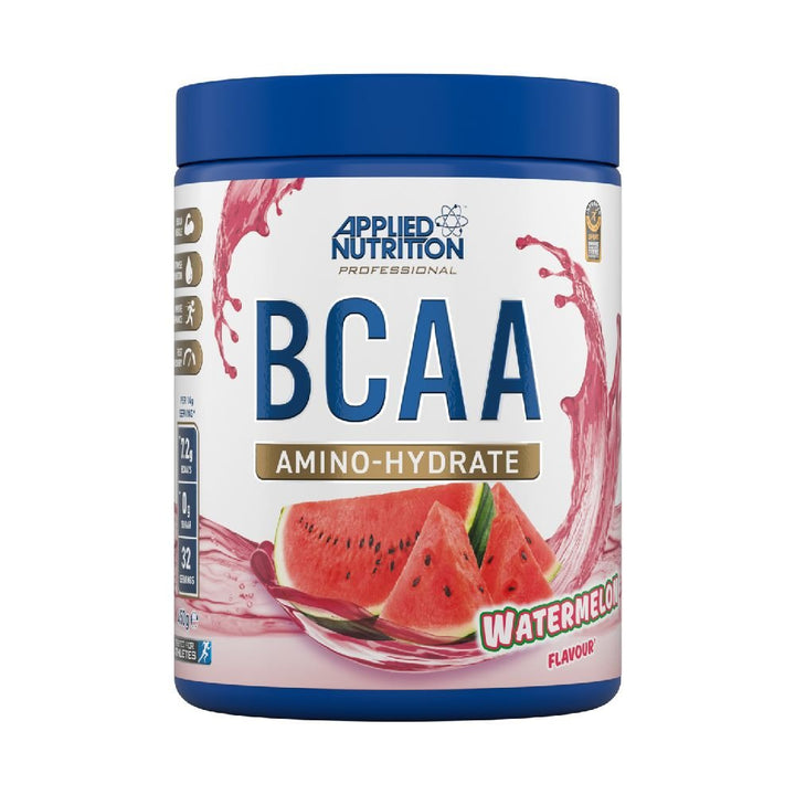 Aminoacizi | BCAA Amino Hydrate 450g, pudra, Applied Nutrition, Cu electroliti pentru hidratare 0