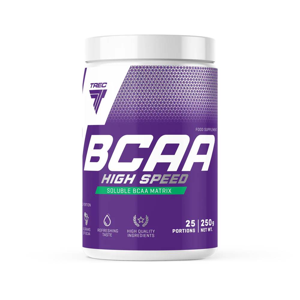 Black Friday - Reduceri BCAA High Speed pudra, 250g, Trec Nutrition, Supliment alimentar aminoacizi Cherry - Grapefruit Promotie 1