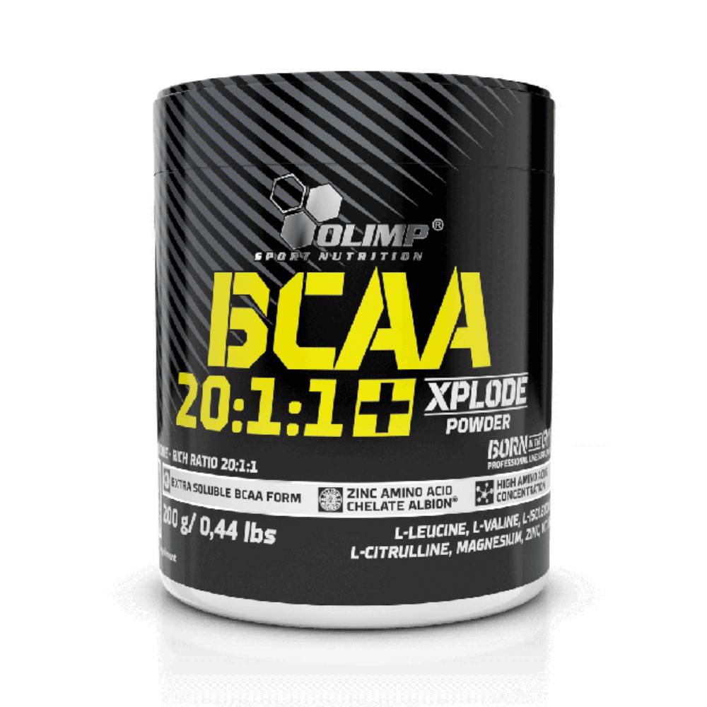 Black Friday - Reduceri BCAA Xplode 20:1:1 pudra, 200g, Olimp, Aminoacizi cu catena ramificata Pear Promotie 1