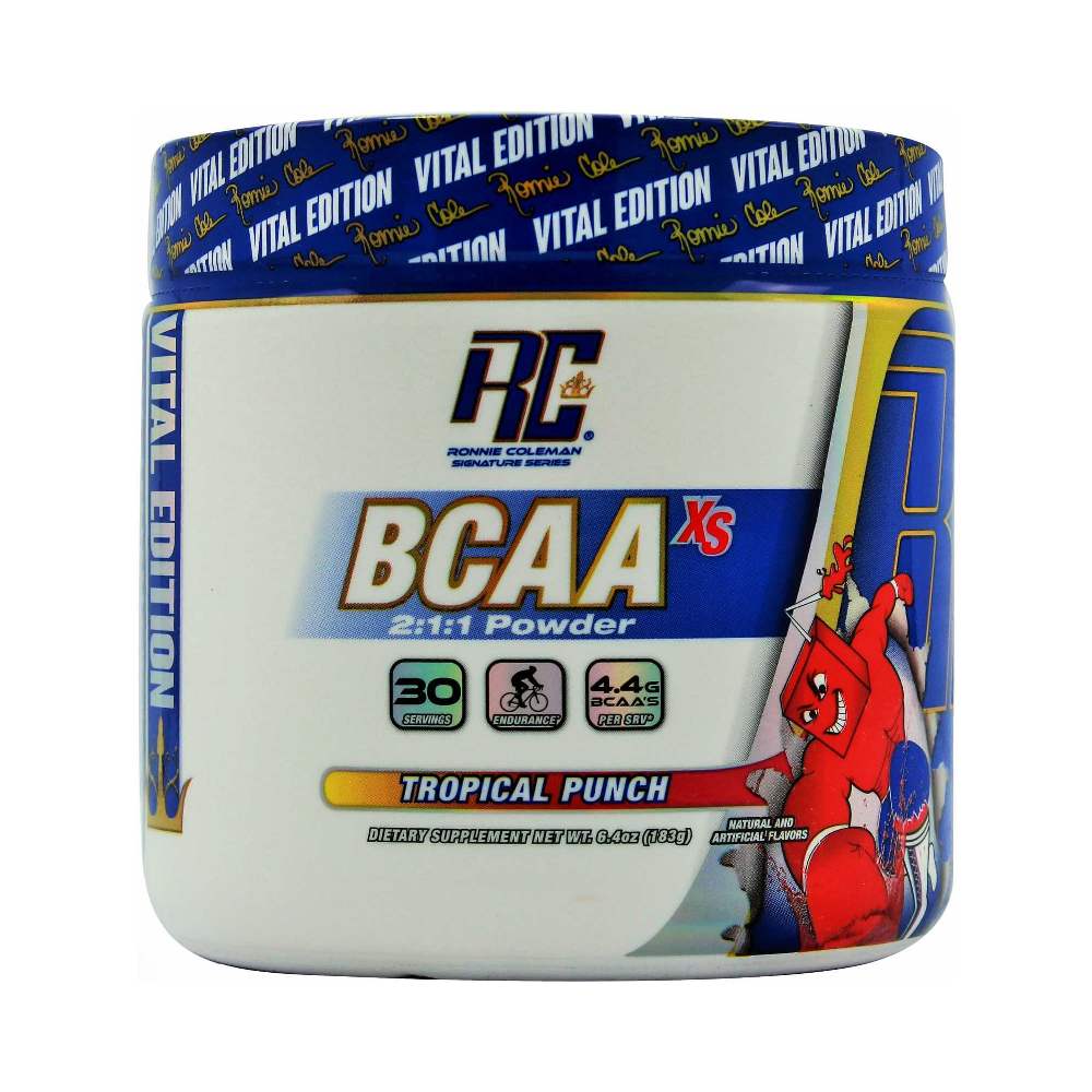 Black Friday - Reduceri BCAA XS 2:1:1, pudra, 183g, Ronnie Coleman, Aminoacizi pentru recuperare Lemonade Promotie 1