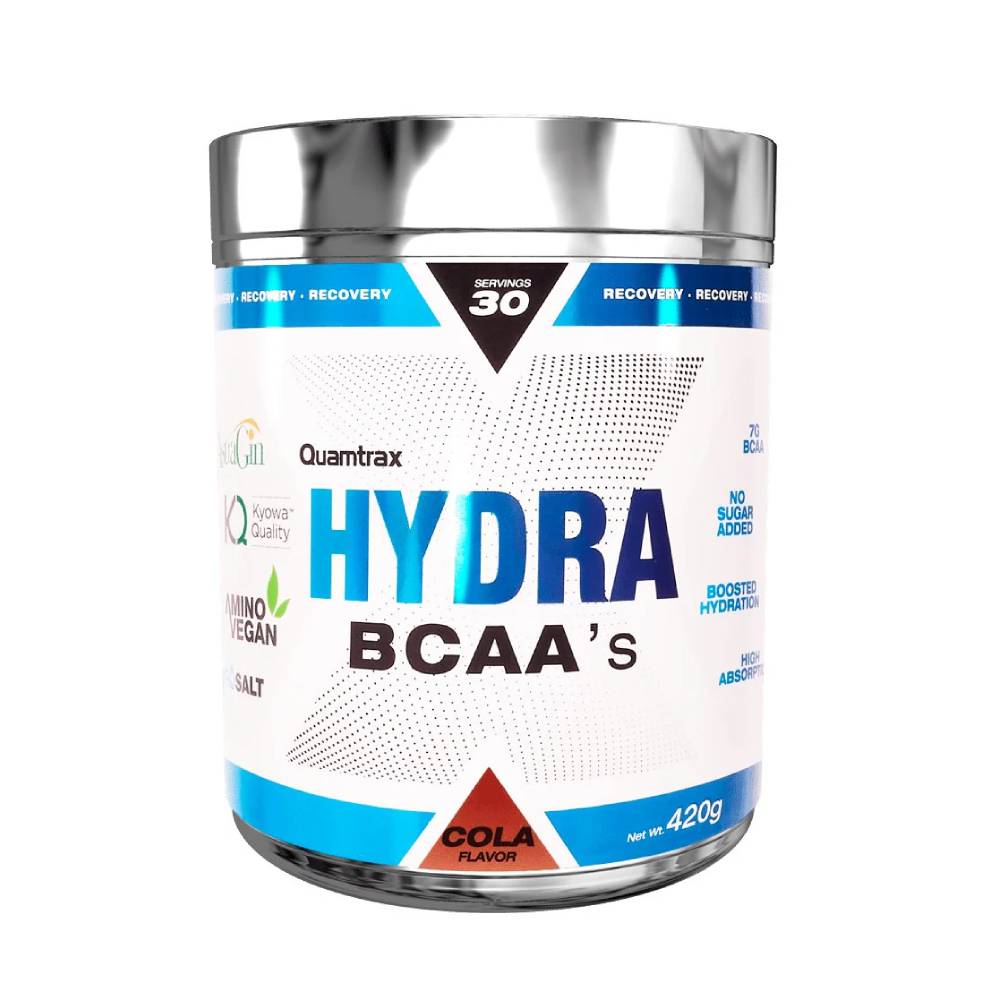 BCAA | Hydra BCAA pudra, 420g, Quamtrax, Supliment alimentar aminoacizi 1