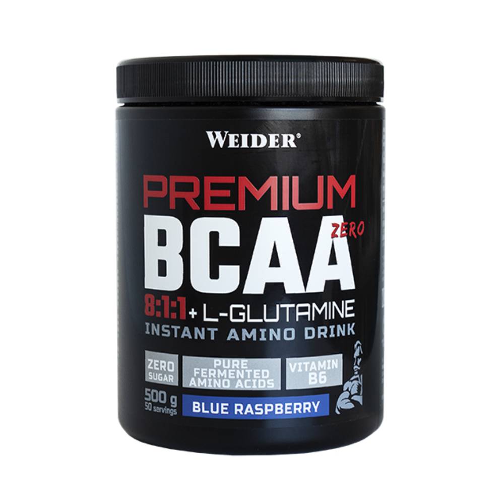 BCAA | Premium BCAA 8:1:1 + Glutamina pudra, 500g, Weider, Supliment alimentar aminoacizi 0