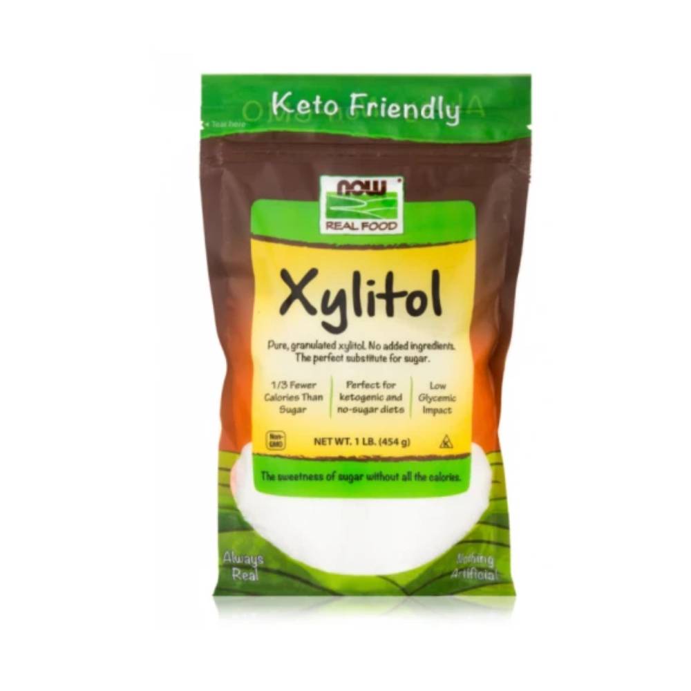 Arome & Indulcitori | Xilitol, 454g, Now Foods, Indulcitor natural 0