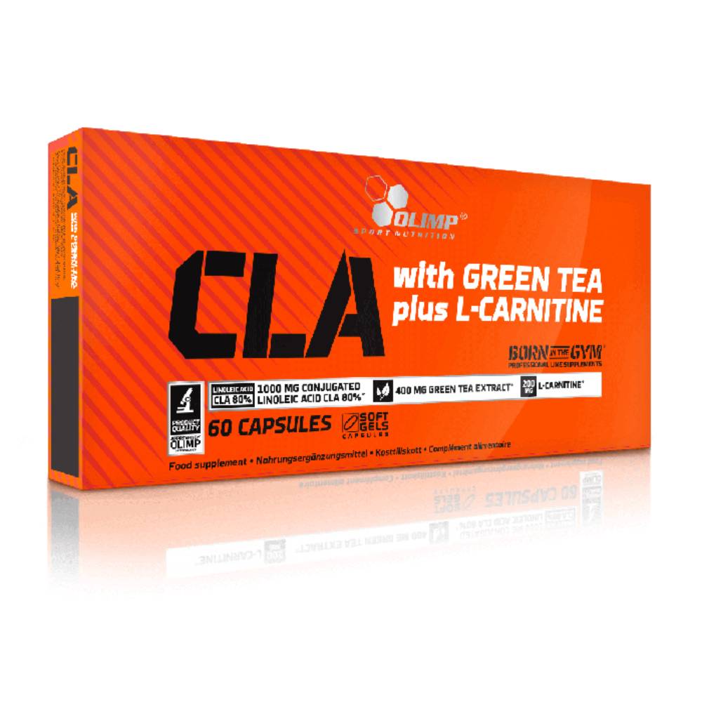 Black Friday - Reduceri CLA Green Tea L - Carnitine, 60 capsule, Olimp, Supliment alimentar slabire Promotie 1