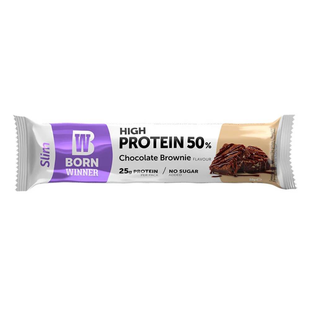 Batoane proteice | Baton proteic Slim 50g, Born Winner 0