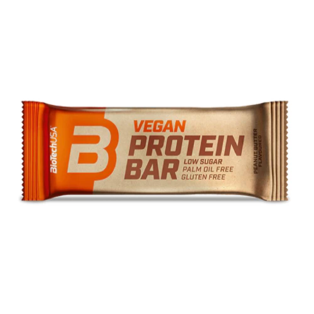 Black Friday - Reduceri Baton proteic vegan, 50g, Biotech USA Peanut Butter Promotie 2