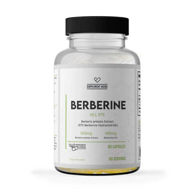 Supplement Needs | Berberina HCl 500mg, 60 capsule, Supplement Needs, Supliment alimentar pentru sanatate 0