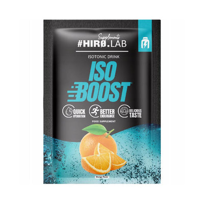 Carbohidrati | Iso Boost pudra, 25g, Hiro Lab, Bautura izotonica cu electroliti pentru hidratare 0