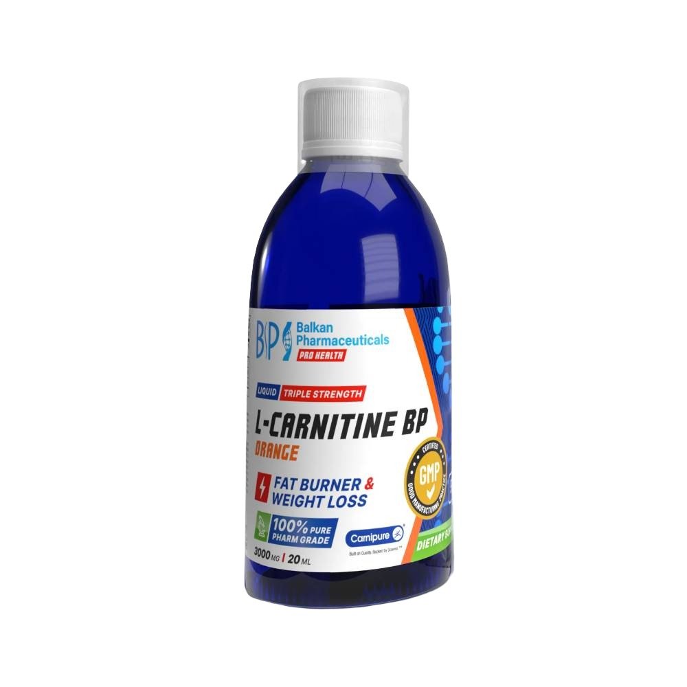 Black Friday - Reduceri L - Carnitina BP 500ml, Balkan Pharmaceuticals, Arzator grasimi Cherry Promotie 1