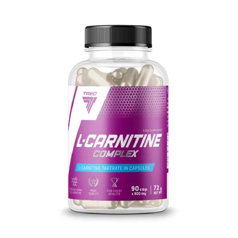 Black Friday - Reduceri L - carnitina complex 90 capsule, Trec Nutrition, Supliment alimentar pentru slabire Promotie 1