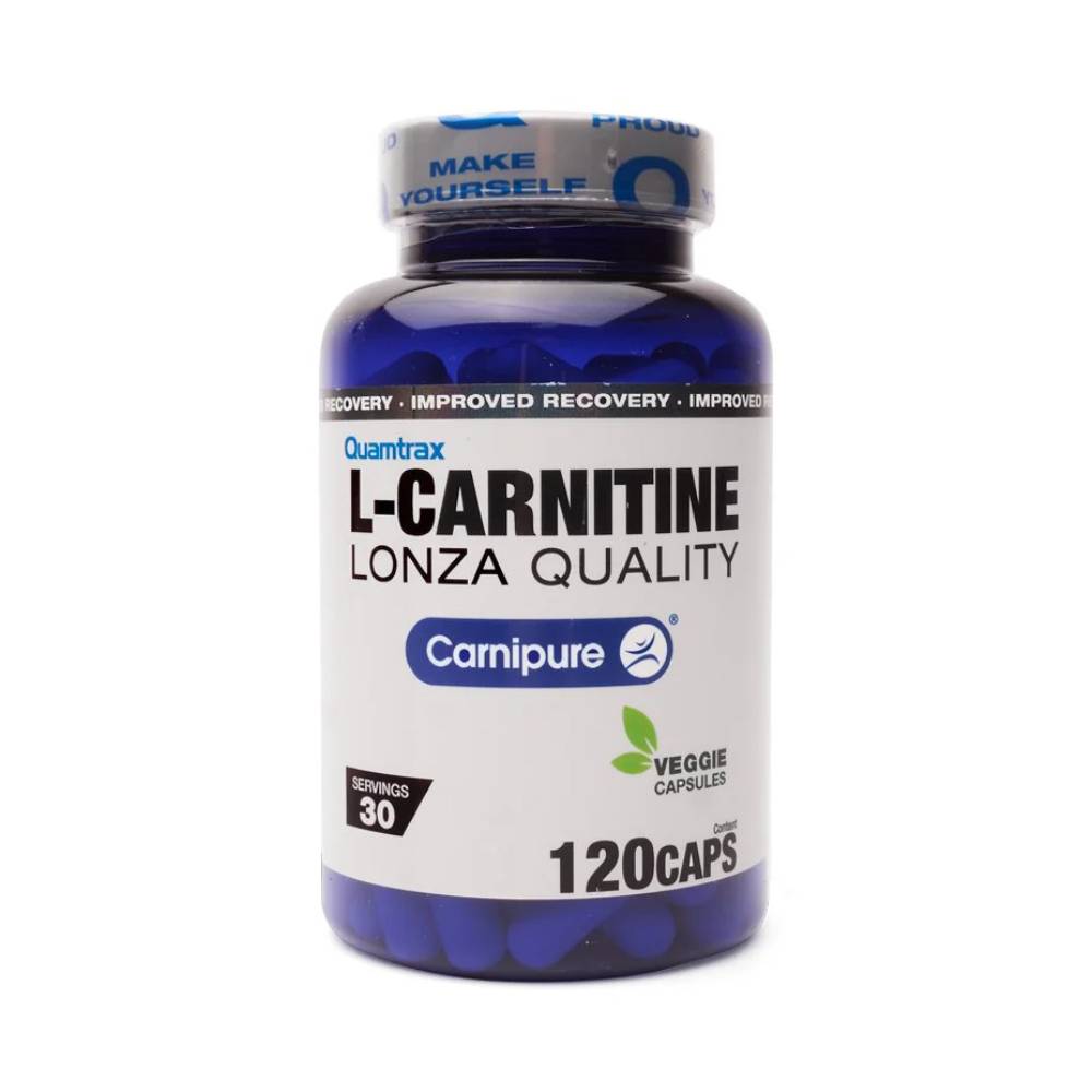 Quamtrax | L-carnitina Lonza Quality Carnipure 120 capsule, Quamtrax, Supliment slabire 0