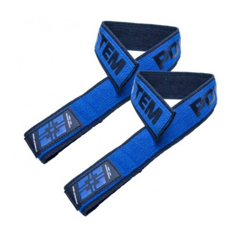 Black Friday - Reduceri Duplex Lifting Straps PS 3401, Power System, Curele de ridicare Black/Blue Promotie 1