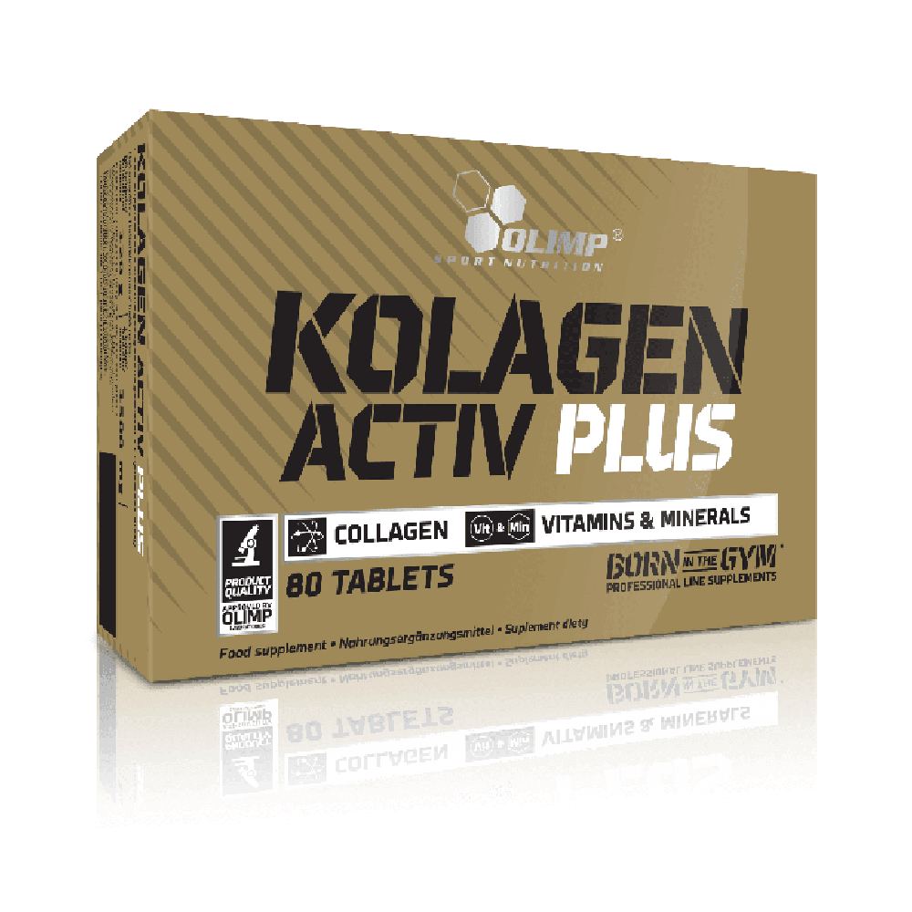 Colagen Colagen Activ Plus, 80 tablete, Olimp Sport Nutrition, Supliment alimentar pentru oase si articulatii 1