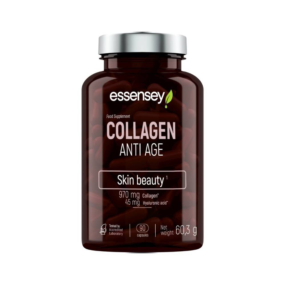 Black Friday - Reduceri Colagen Anti Age 90 capsule, Essensey, Supliment alimentar pentru piele, par si unghii Promotie 1