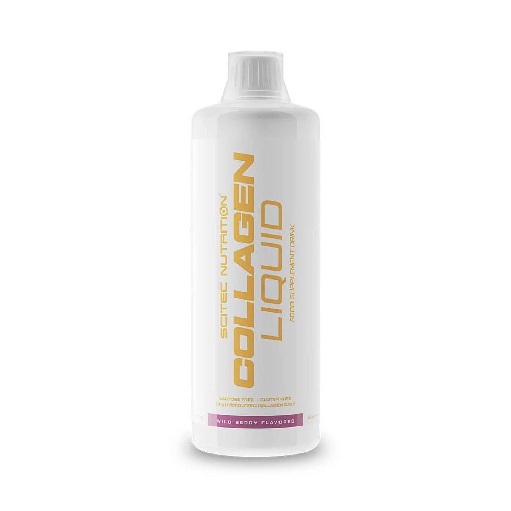 Black Friday - Reduceri Collagen Liquid 1000ml, Scitec Nutrition, Supliment alimentar pe baza de colagen cu vitamina B6 Wild Berry Promotie 1