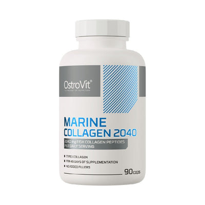 Colagen Marine Collagen 2040mg, 90 capsule, Ostrovit, Supliment alimentar pe baza de colagen marin 1