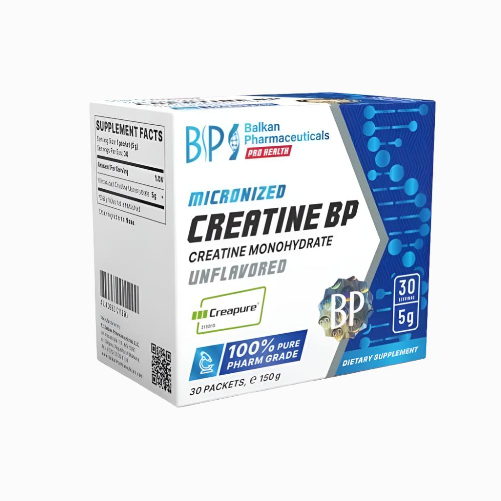 Black Friday - Reduceri Creatina BP Creapure pudra, 150g, Balkan Pharmaceuticals, Supliment alimentar crestere masa musculara Unflavoured Promotie 1