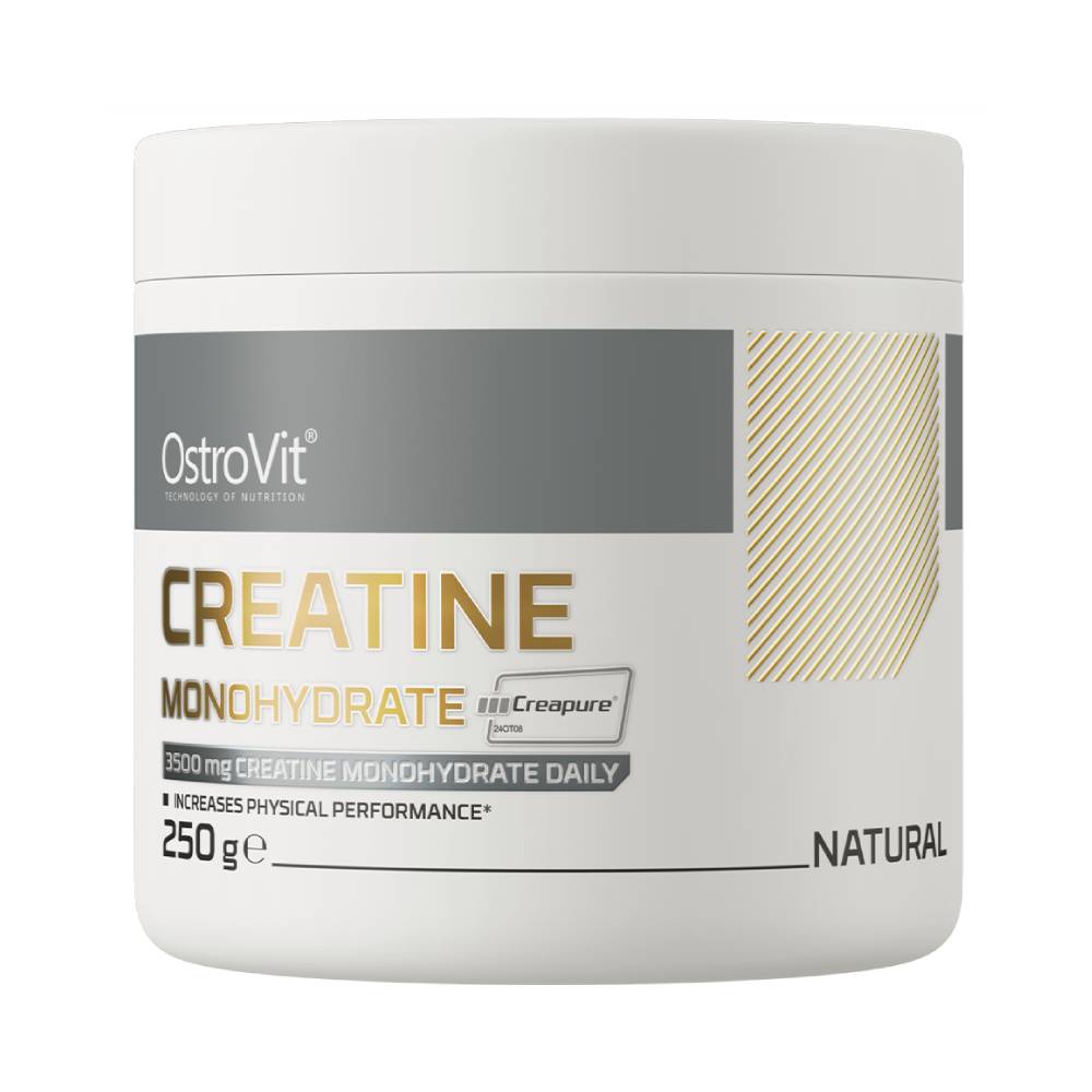 Creatina | Creatina monohidrata Creapure, pudra, 250g, Ostrovit, Supliment crestere masa musculara 0