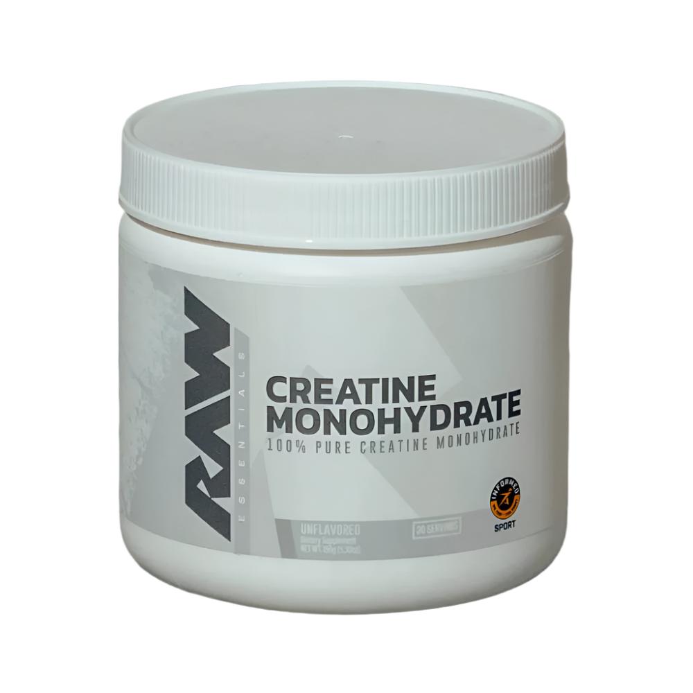 Black Friday - Reduceri Creatina monohidrata pudra, 250g, Get Raw Nutrition, Supliment crestere masa musculara Unflavoured Promotie 1