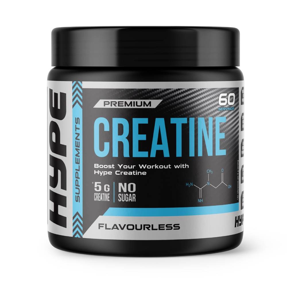 Black Friday - Reduceri Creatina Premium, pudra, 300g, Hype Supplements, Supliment crestere masa musculara Flavourless Promotie 1