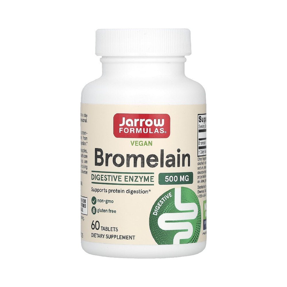 Digestie | Bromelaina, 60 tablete, Jarrow Formulas, Supliment alimentar pentru digestie 0