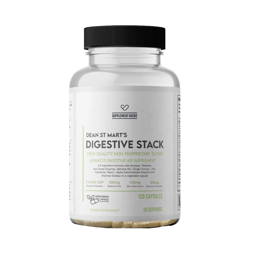 Black Friday - Reduceri Digestive Stack, 120 capsule, Supplement Needs, Supliment alimentar pentru digestie Promotie 1