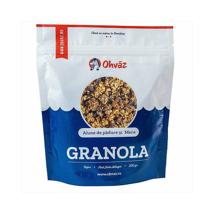 Dulciuri fara zahar | Granola Premium, 300g, Ohvaz, Cereale pentru mic dejun 2