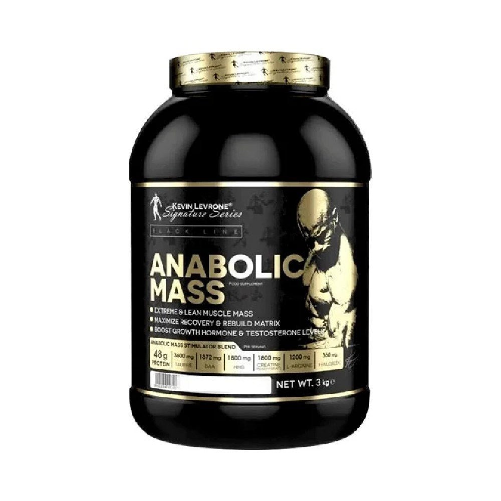 Black Friday - Reduceri Anabolic Mass pudra, 3kg, Kevin Levrone, Mix pentru crestere masa musculara Strawberry Promotie 1