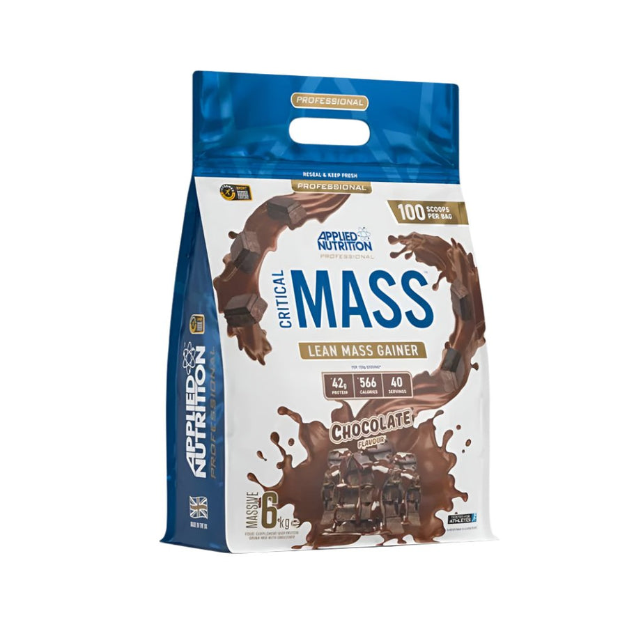 Gainer Critical Mass Professional pudra, 6kg, Applied Nutrition, Mix pentru crestere masa musculara 1