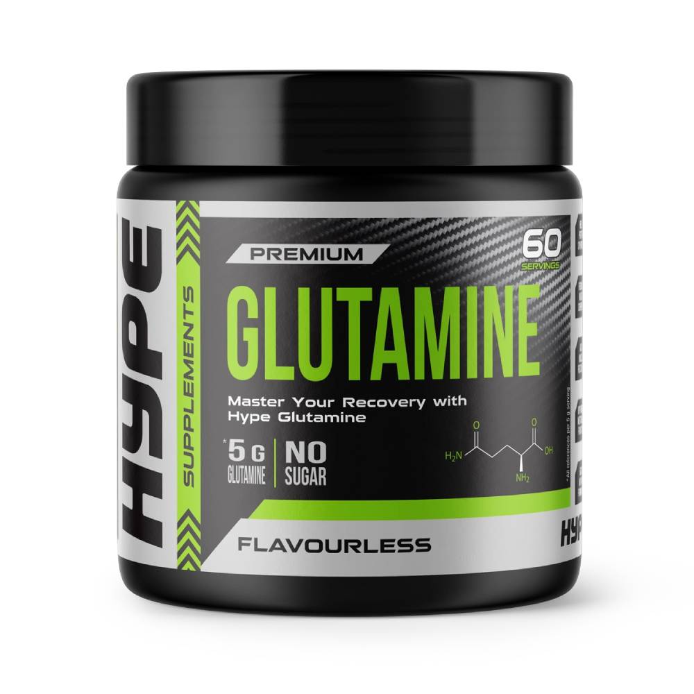 Glutamina | Glutamina Premium, pudra, 300g, Hype Supplements, Supliment pentru recuperare 0