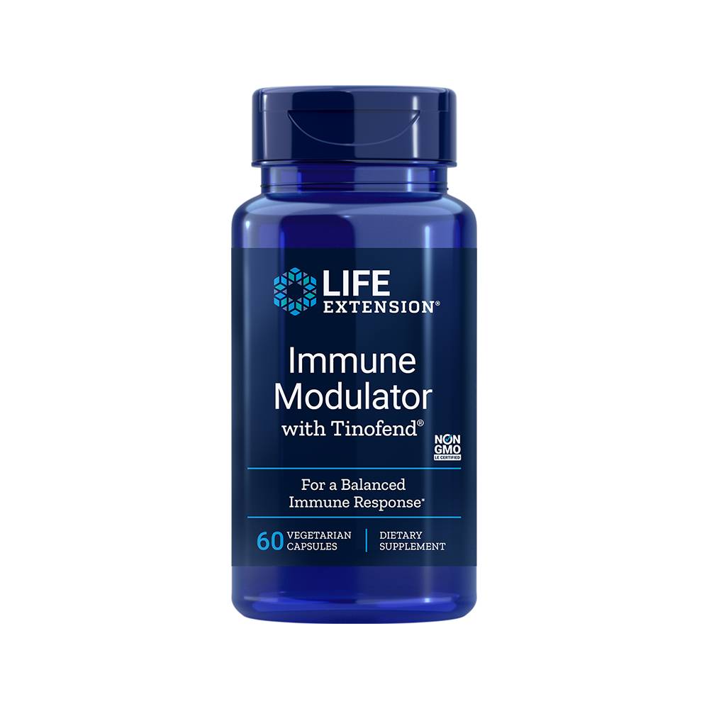 undefined | Immune Modulator with Tinofed, 60 capsule, Life Extension, Supliment alimentar pentru imunitate 0