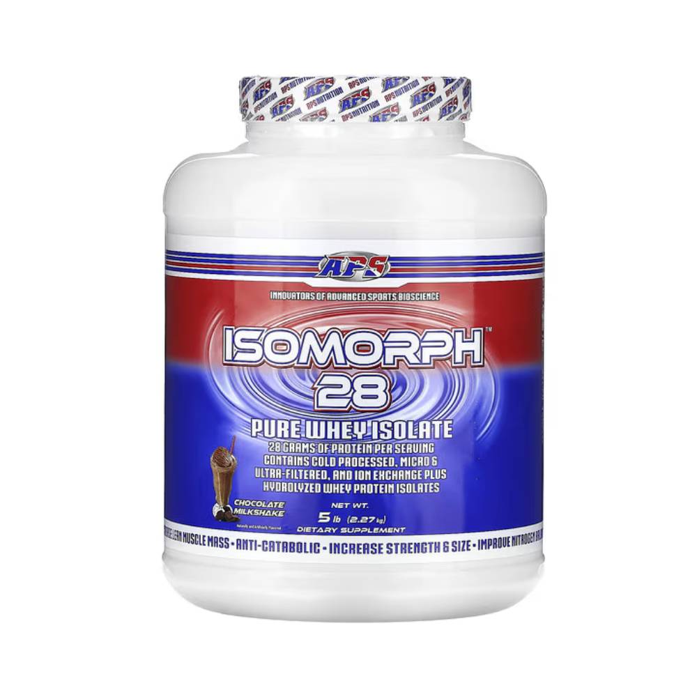 Isomorph 28 pudra, 2,27kg, APS Nutrition, Izolat proteic din zer 1