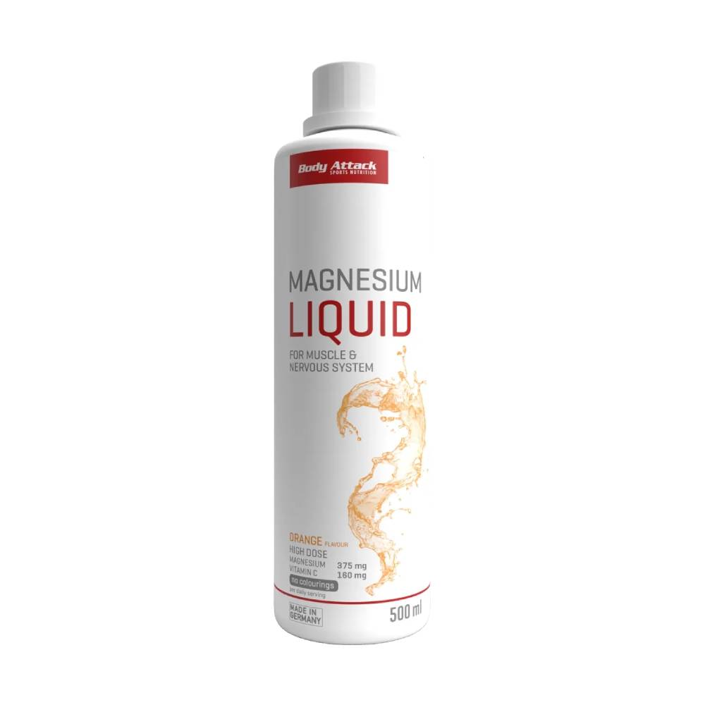 Magneziu lichid, 500ml, Body Attack, Supliment alimentar pentru sanatate 1