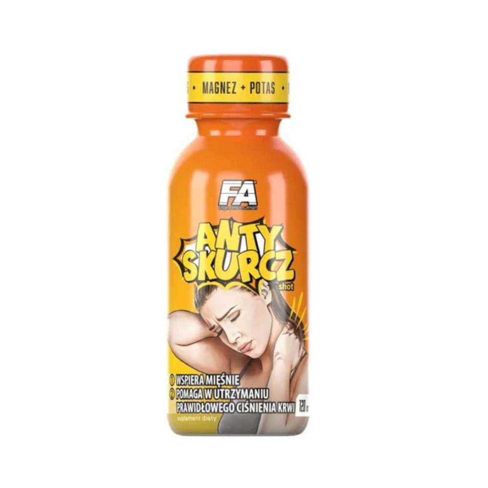 Oase si articulatii Anty Skurcz (Anti contractie) Shot 120ml, Fitness Authority, Supliment alimentar pentru sistemul muscular Forest Fruit 1