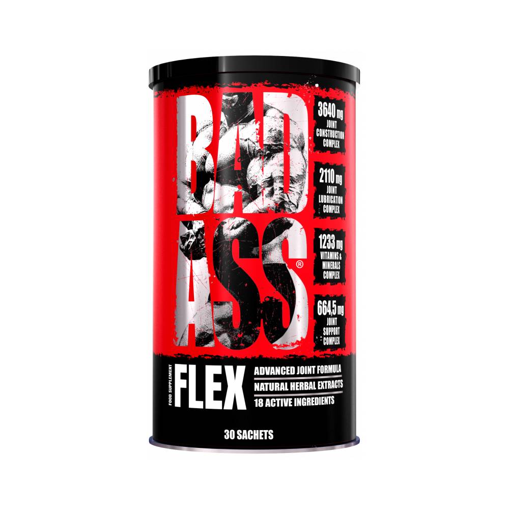 Black Friday - Reduceri Bad Ass Flex, 30 plicuri, Fitness Authority, Supliment alimentar cu vitamine si minerale pentru articulatii Promotie 1