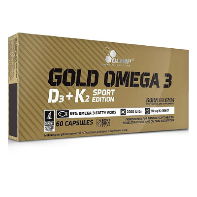 Omega Gold Omega 3 D3+K2, 60 capsule. Olimp Sport Nutrition, Acizi grasi omega din ulei de peste 1