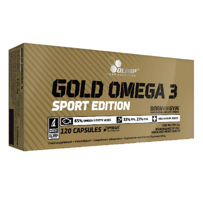 Omega Gold Omega 3 D+K, 120 capsule, Olimp, Acizi grasi din ulei de peste 1