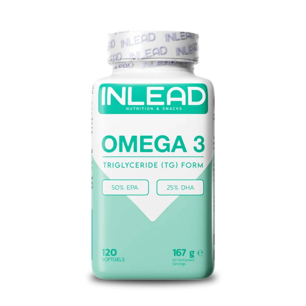 Black Friday - Reduceri Omega 3 120 capsule, Inlead, Acizi grasi din ulei de peste Promotie 1