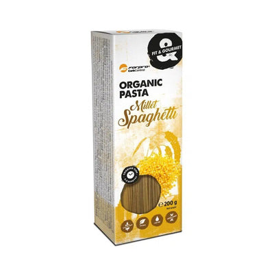 Paste Paste organice, 200g, ForPro Millet Spaghetti 1