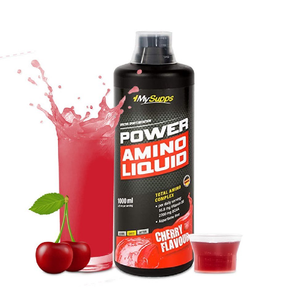 Power Amino Liquid, 1L, MySupps, Aminoacizi pentru recuperare 2