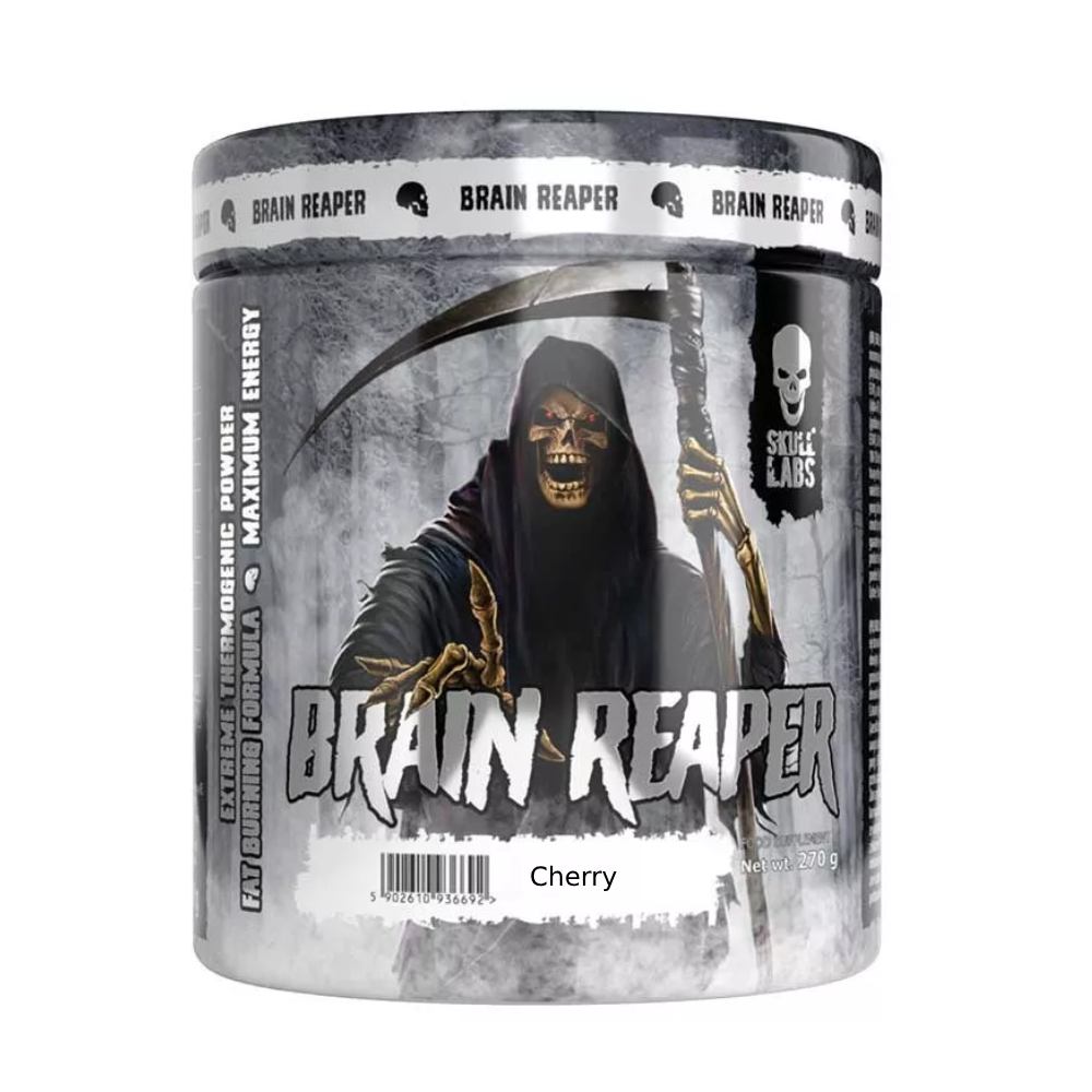 Pre-workout | Brain Reaper, pudra, 270g, Skull Labs, Supliment alimentar pre-workout cu cofeina 1