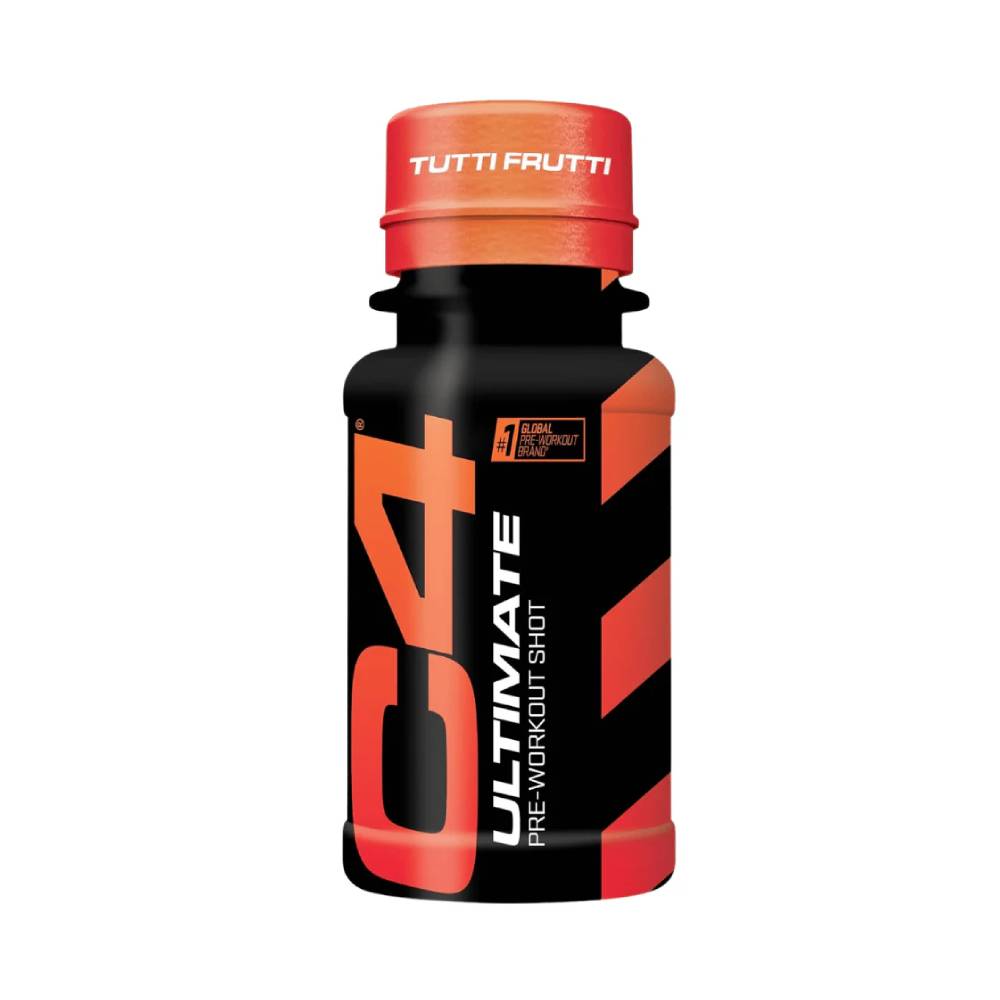 Black Friday - Reduceri C4 Ultimate shot, 60ml, Cellucor, Supliment alimentar pre - workout Tutti Frutti Promotie 1