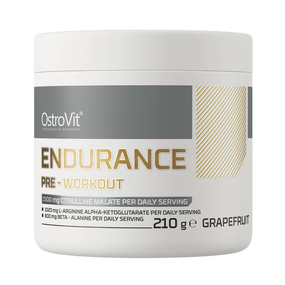 undefined | Endurance Pre-Workout pudra, 210g, Ostrovit, Supliment alimentar pre-antrenament 0