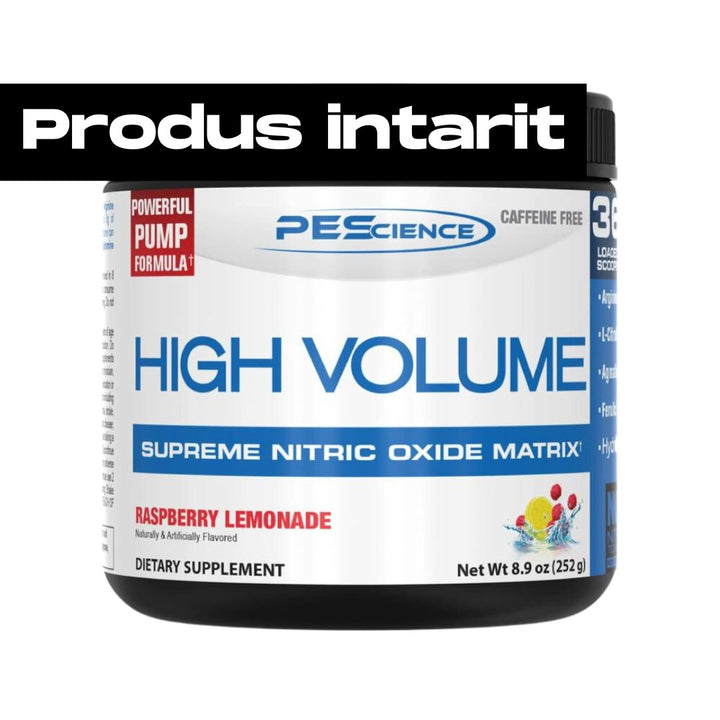 Decembrie la SUPER PRET | High Volume Nitric Oxide pudra, 261g, PEScience, Oxid nitric 0