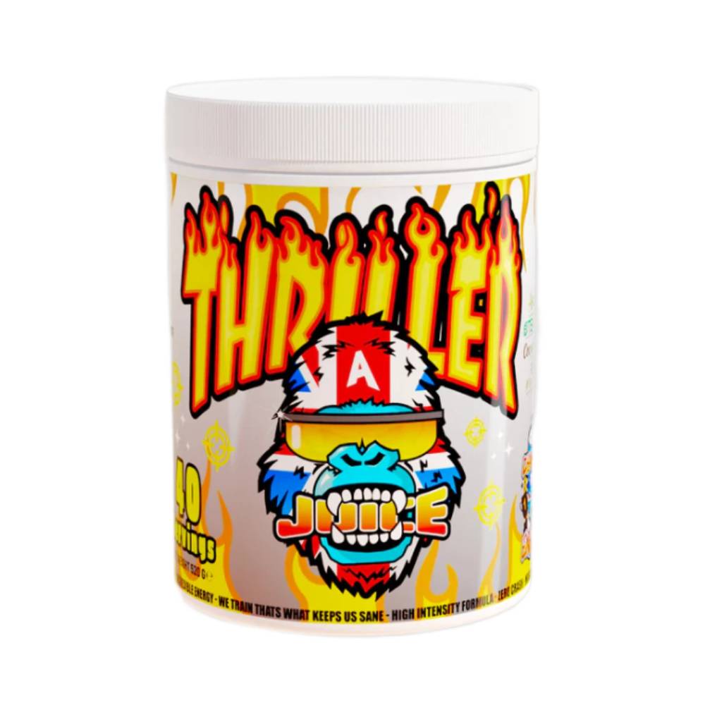 Black Friday - Reduceri Thriller Juice pudra, 520g, Gorilla Alpha, Supliment alimentar pre - workout cu cofeina Champion Energy Promotie 1