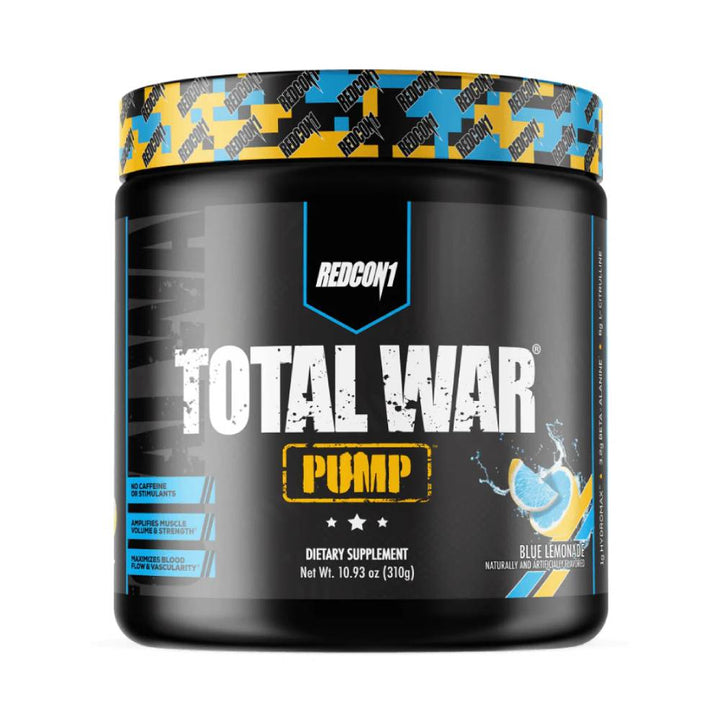 Black Friday - Reduceri Total War Pump pudra, 304g, Redcon1, Supliment alimentar pre - antrenament Blue Lemonade Promotie 3