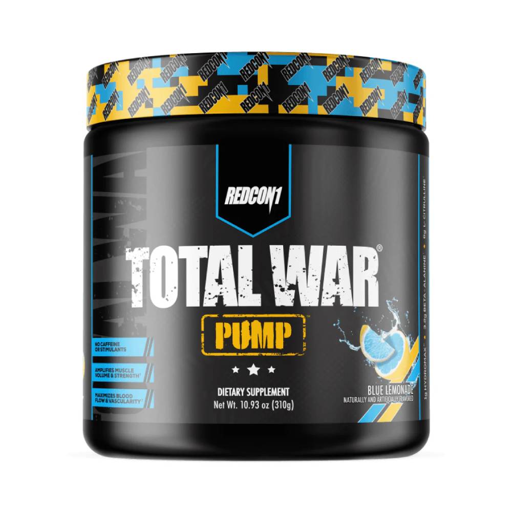 Black Friday - Reduceri Total War Pump pudra, 304g, Redcon1, Supliment alimentar pre - antrenament Blue Lemonade Promotie 2